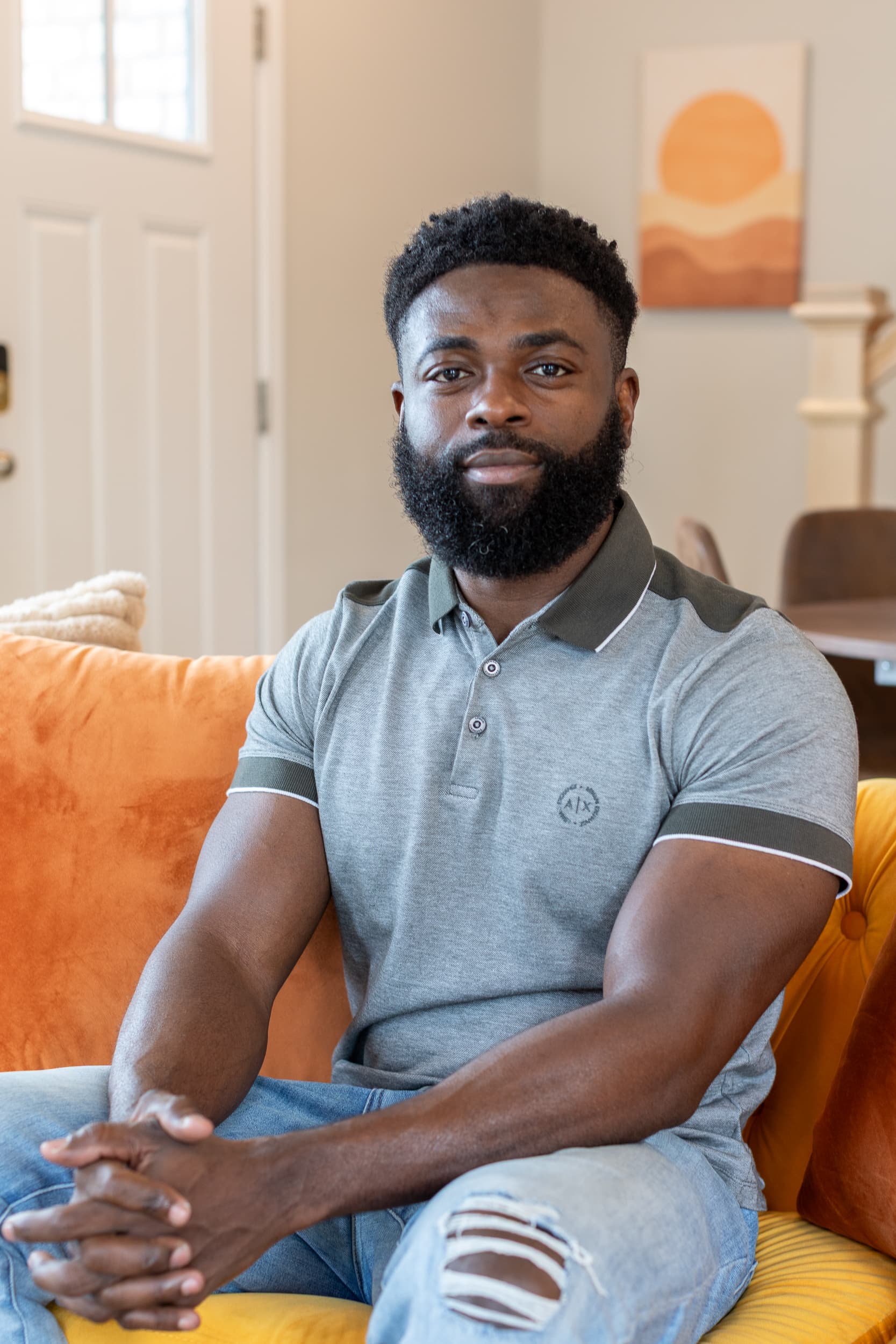 Nelson, founder of Kwesi Stays